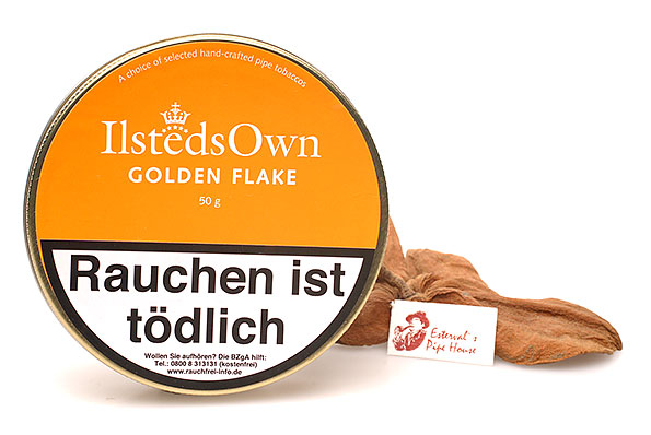 Ilsted Own Golden Flake Pipe tobacco 50g Tin Ilsted Own Golden Flake Pipe tobacco 50g Tin